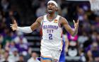 NBA常規(guī)賽排名：雷霆奪冠，三隊(duì)60+勝，火箭湖人50+勝顯進(jìn)步。