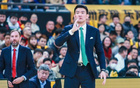 王博贊青島DJ，事難做必成，鼓勵(lì)人心。