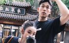 享受假期，陸文博西安游照