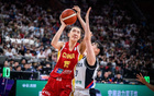 張子宇命中百分百，中國女籃連勝兩場亞洲杯小組賽。