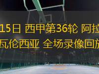 05月15日 西甲第36輪 阿拉維斯vs瓦倫西亞 全場錄像回放